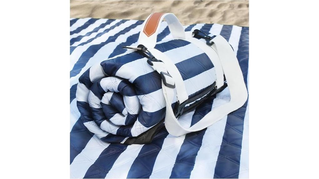 extra large waterproof sandproof beach blanket