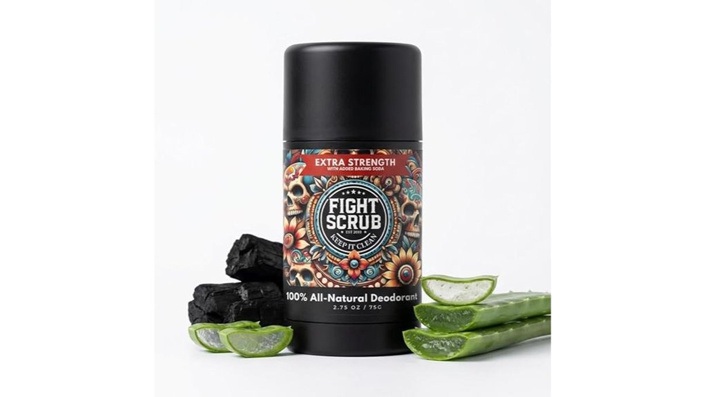 extra strength aluminum free unscented deodorant