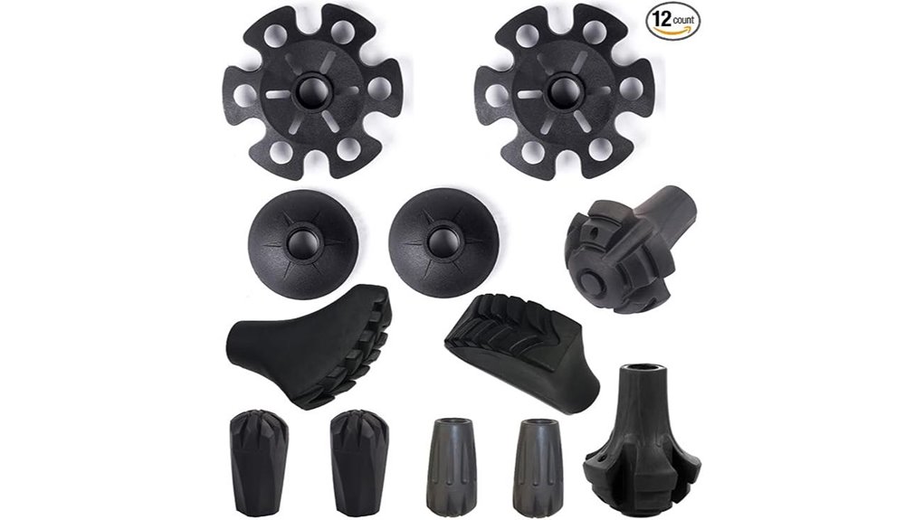 extra thick 11mm trekking pole tips