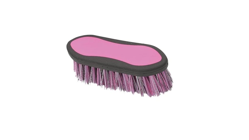 ezi groom textured rubber dandybrush