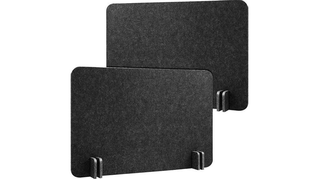fabbay freestanding acoustic desk dividers