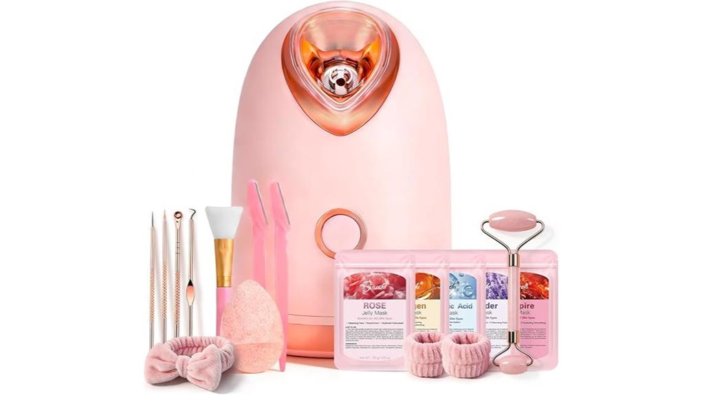 facial nano ionic steamer kit