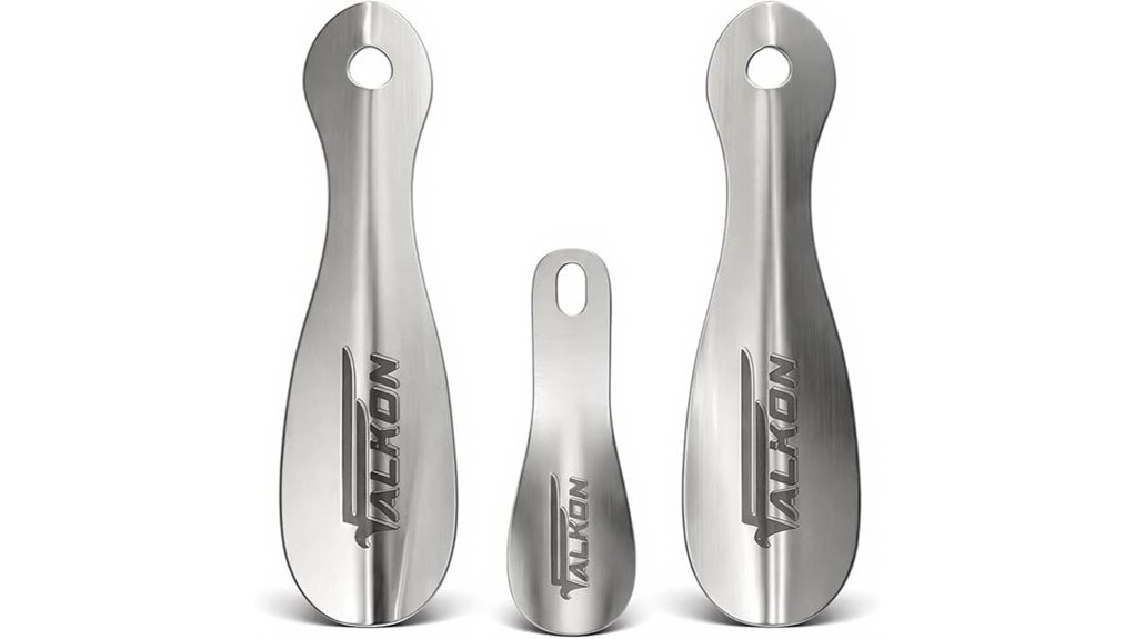 falkon three pack metal shoehorns