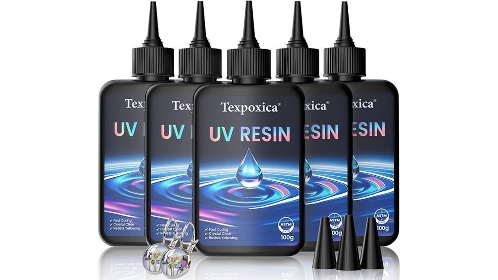 fast curing 500g clear resin