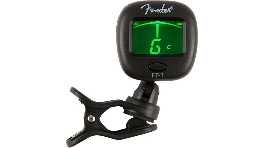 fender clip on chromatic tuner
