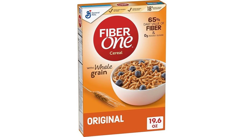 fiber one original bran cereal