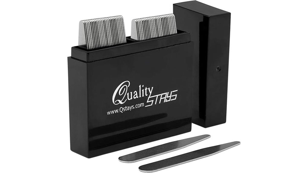 fifty metal collar stays divided box included
