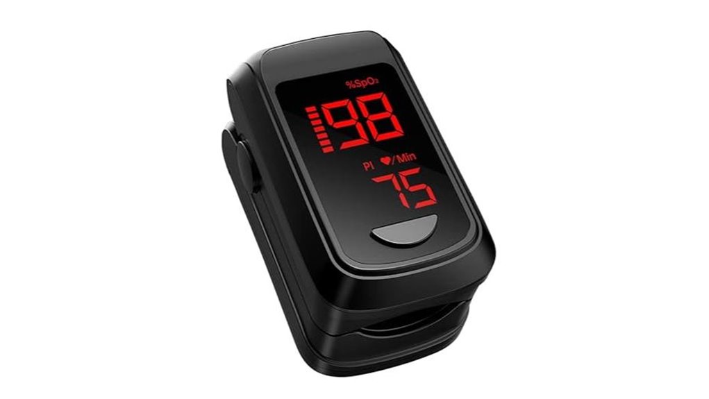 fingertip spo2 heart rate monitor