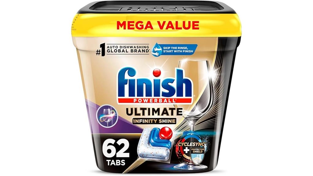 finish ultimate infinity dishwasher pods