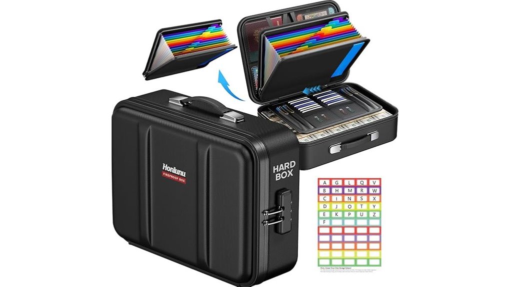 fireproof lockable water resistant safe