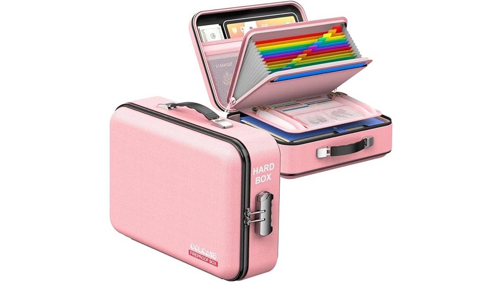 fireproof waterproof lockable document box