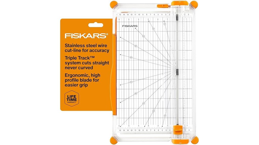 fiskars precision craft paper trimmer