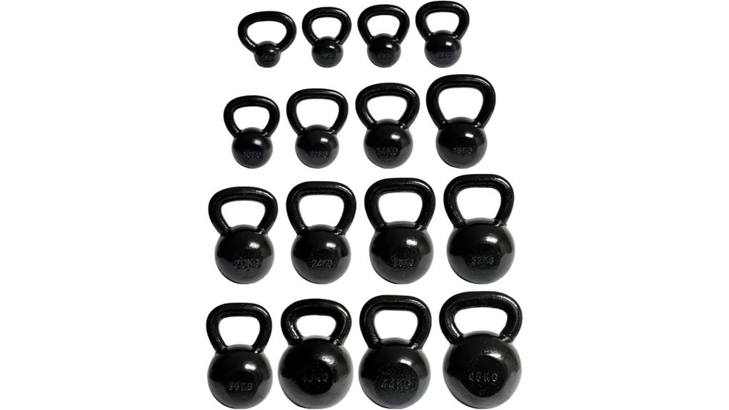 fitness first cast iron kettlebell
