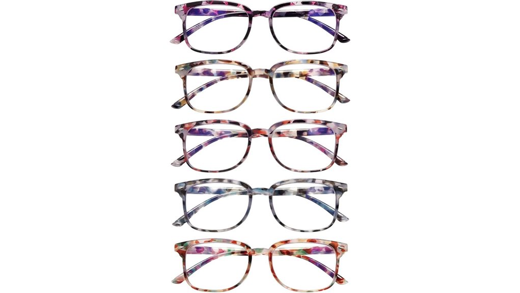 five pack blue light readers