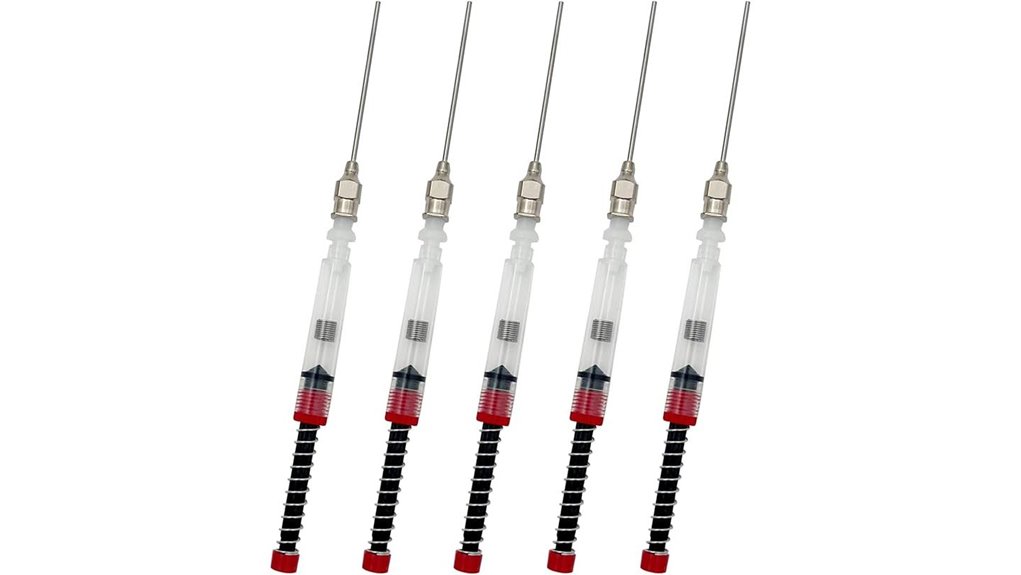 five pack needle tip ink syringes