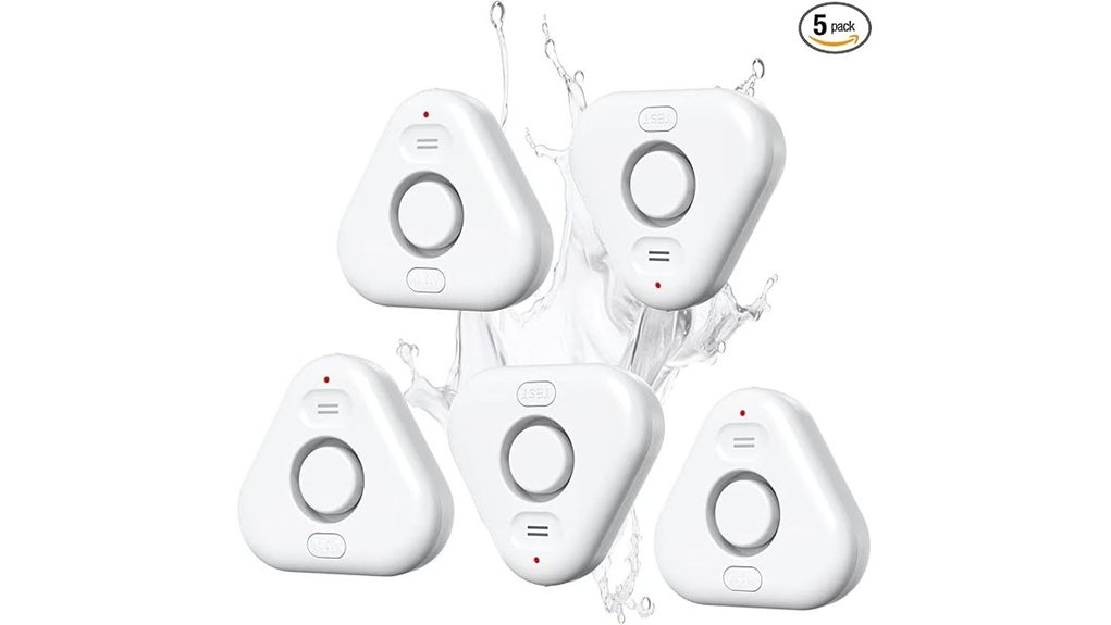 five pack water leak detectors