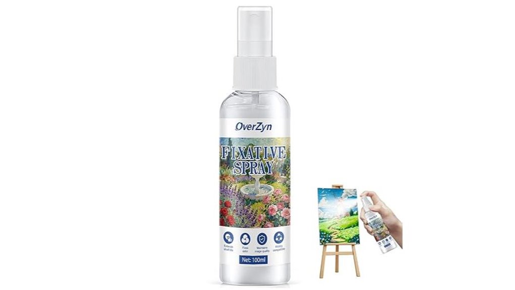 fixative spray for artworks