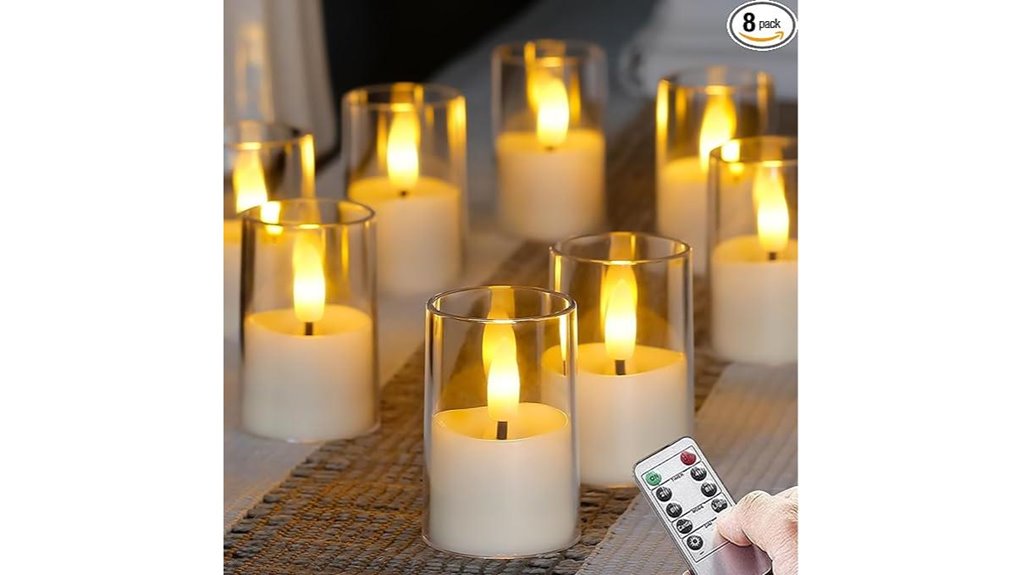 flameless tea light candles