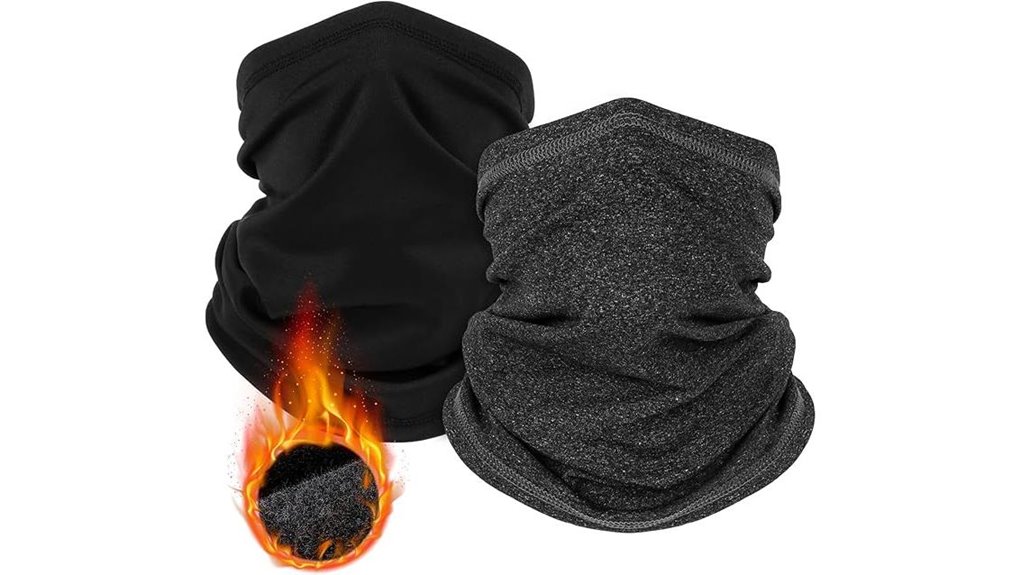 fleece winter neck gaiters