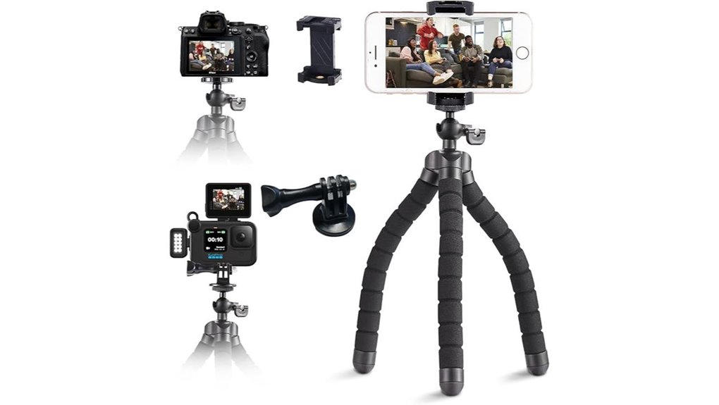 flexible mini tripod stand