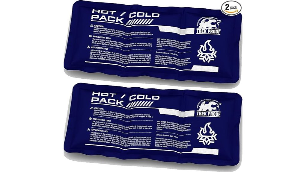 flexible reusable gel icepack