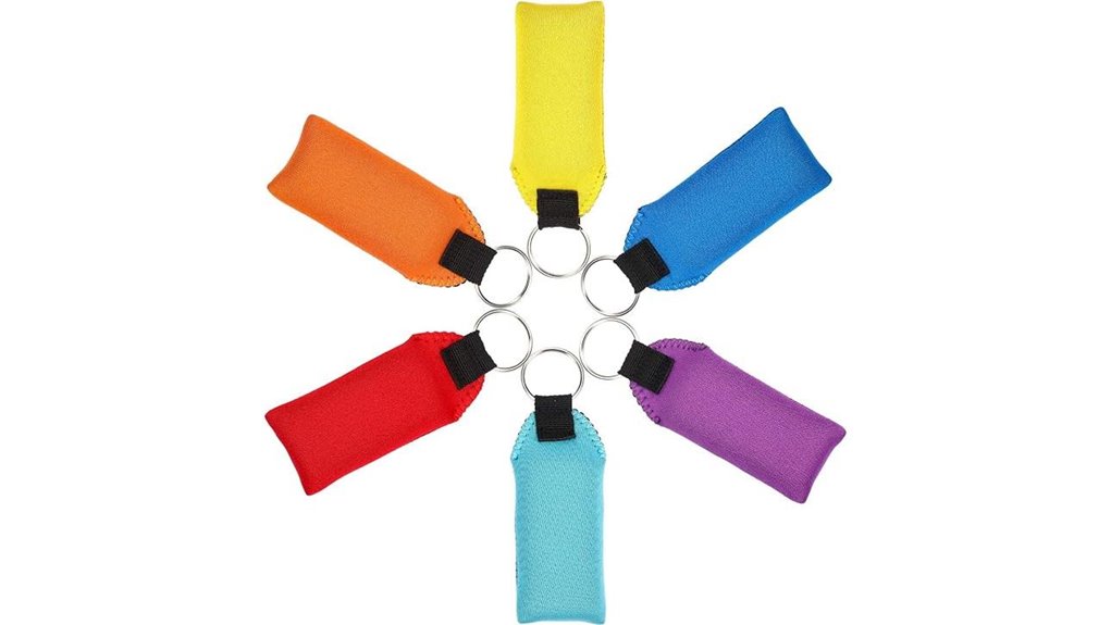 floating foam waterproof keychain