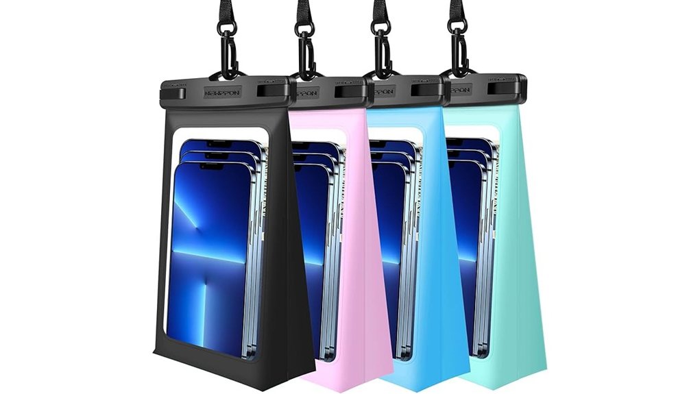 floating waterproof phone pouch