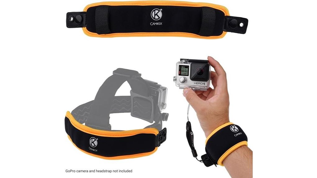 floating wrist and head strap