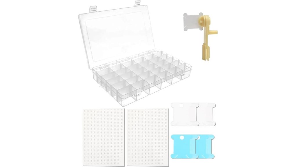 floss bobbin storage kit