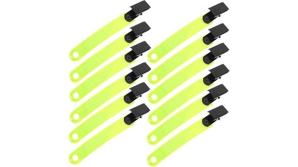 fluorescent outdoor reflective trail clips