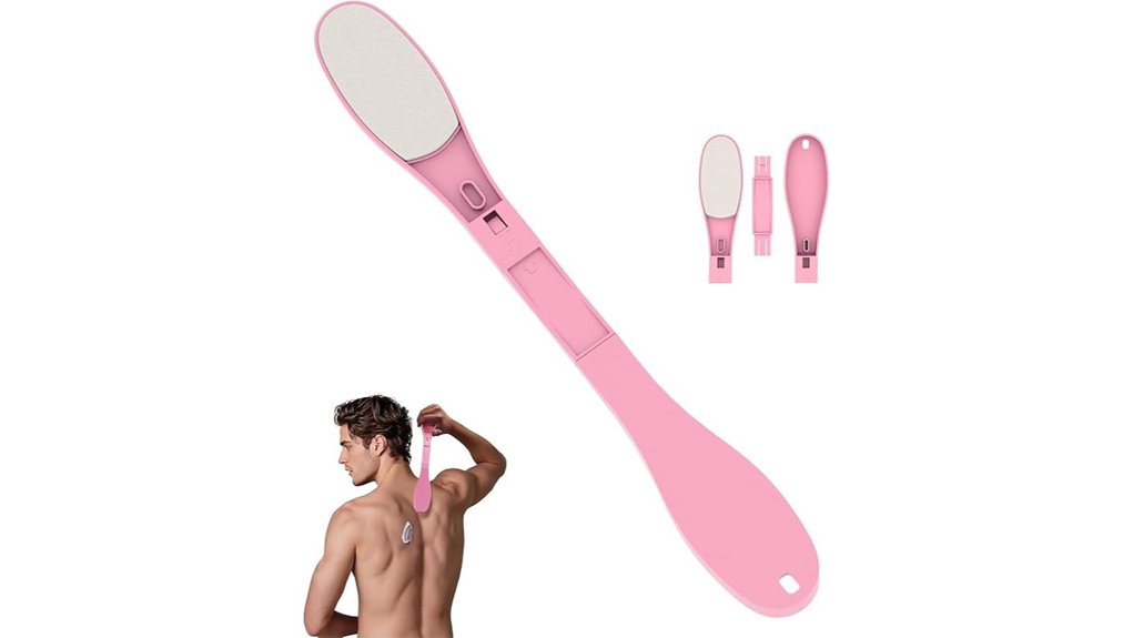 foldable back lotion applicator