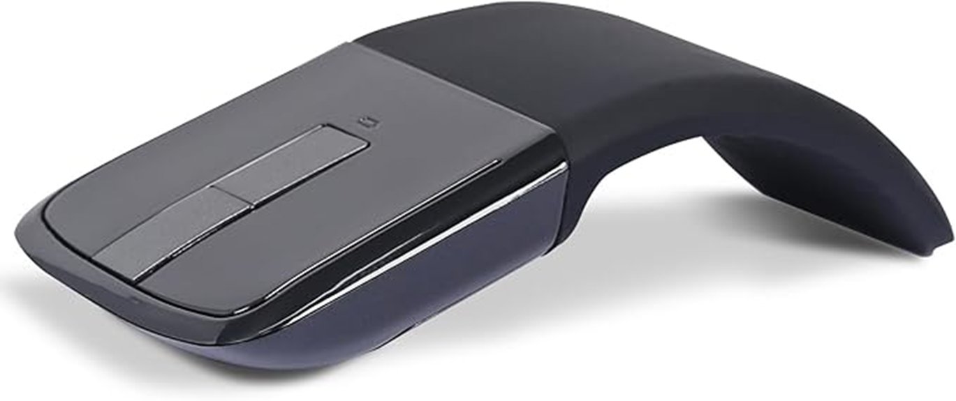 foldable bluetooth slim mini mouse