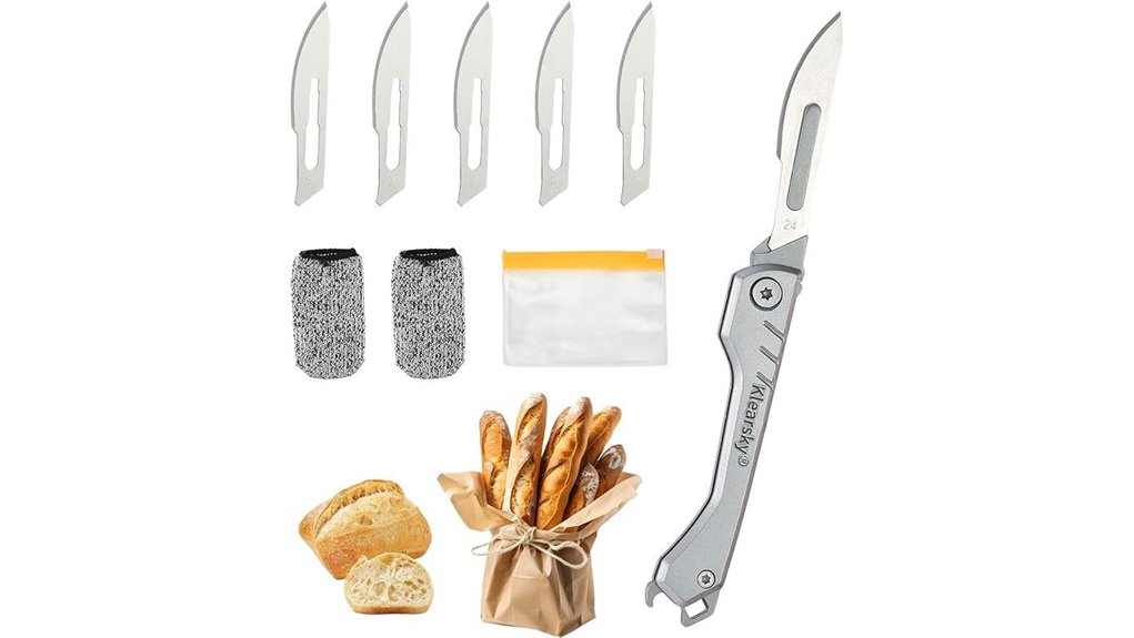 foldable carbon steel bread lame