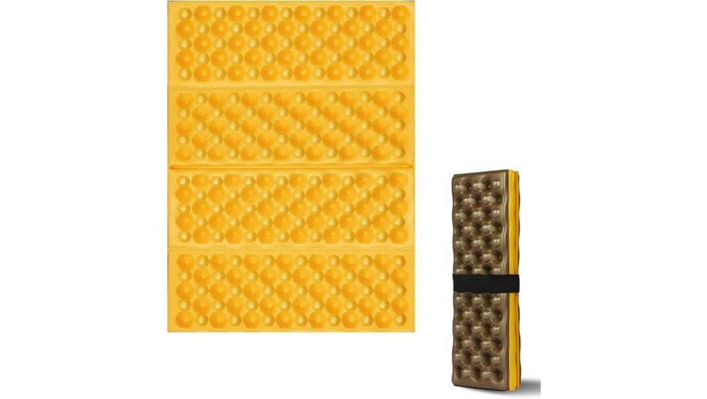 foldable insulated stadium seat pad