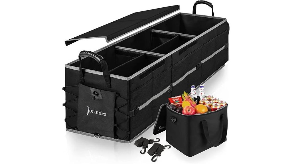 foldable insulated trunk organizer