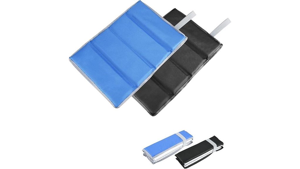 foldable insulated waterproof seat cushion