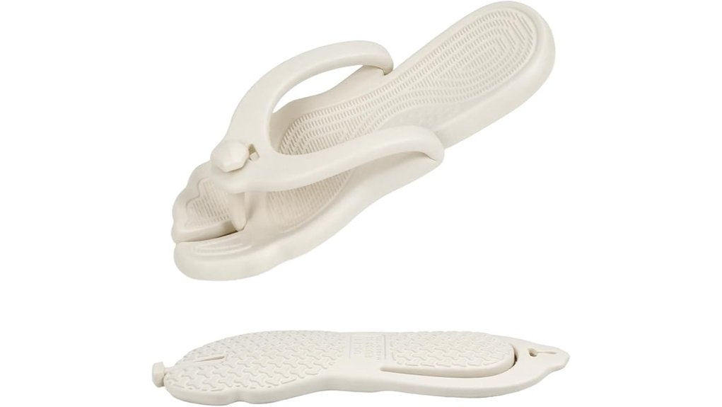 foldable lightweight non slip flipflops