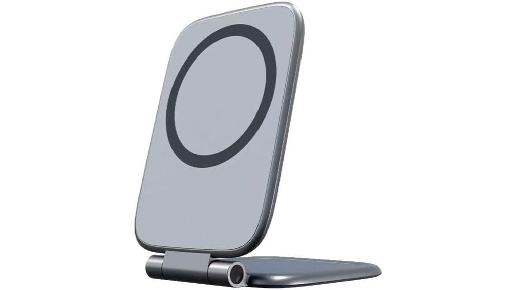 foldable magnetic anti shake mount