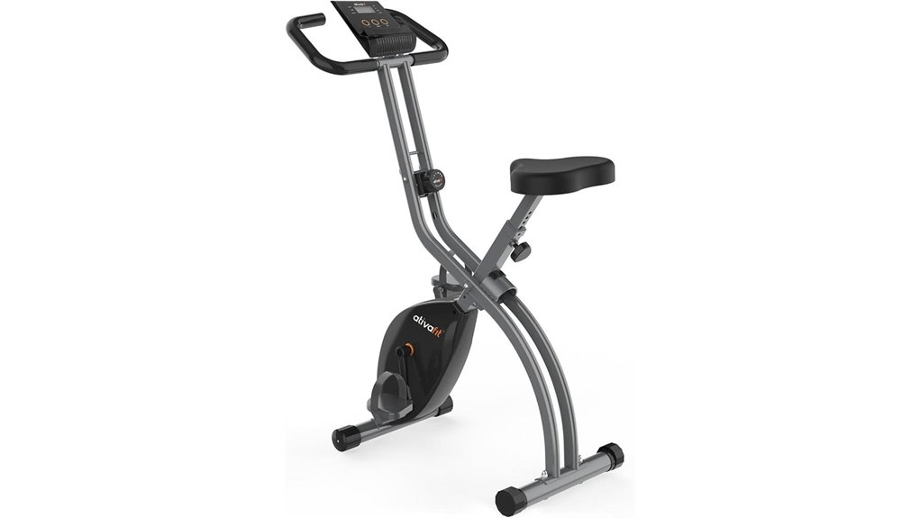foldable magnetic exercise bike
