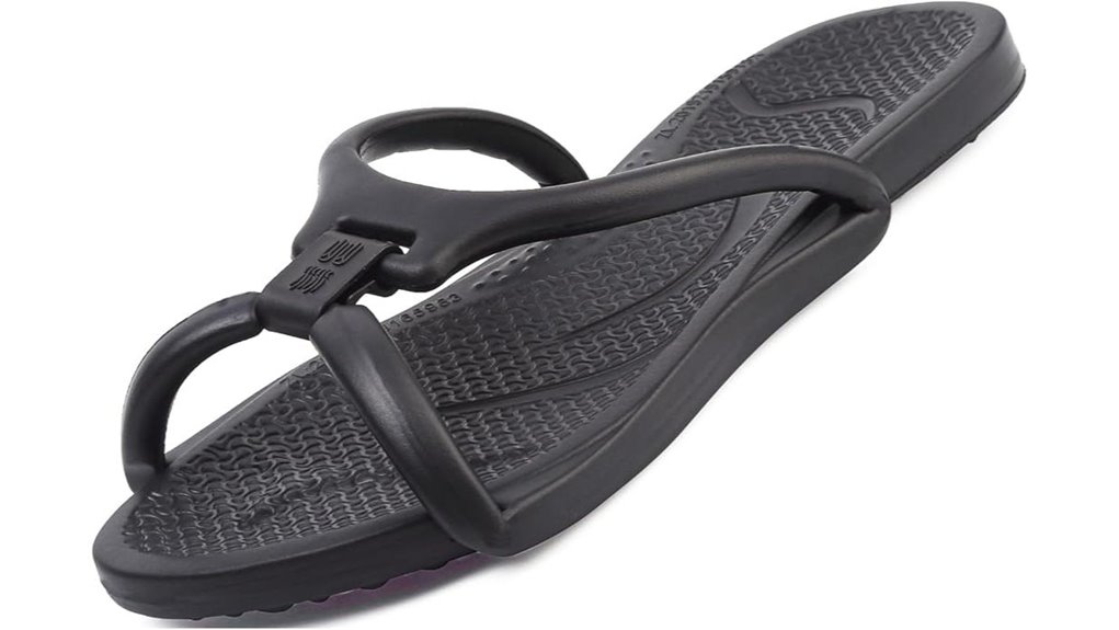 foldable non slip quick dry sandals