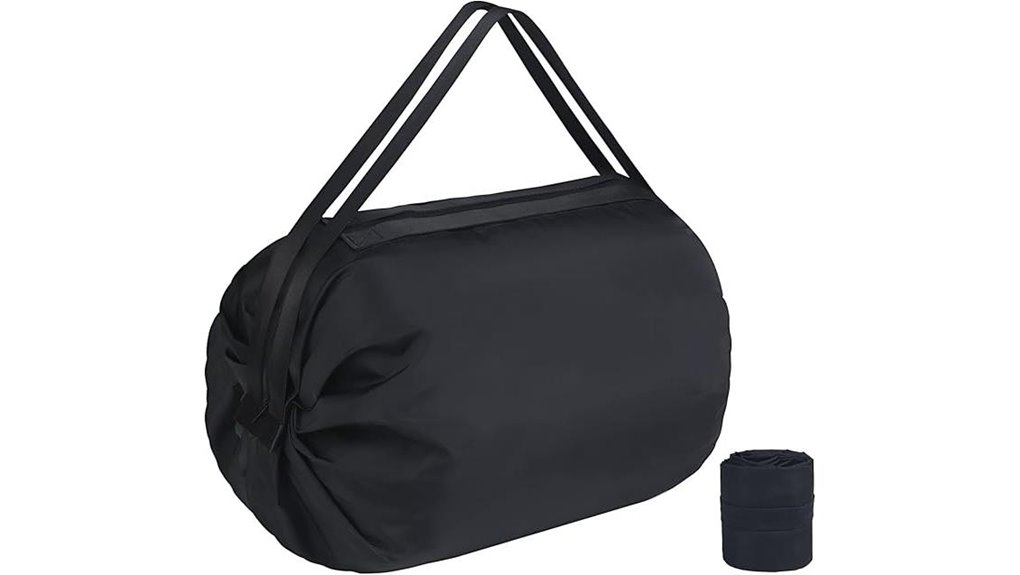 foldable packable travel weekender