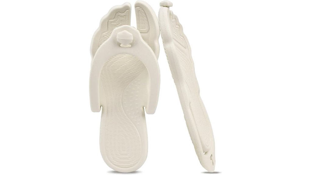 foldable quick dry non slip flipflops