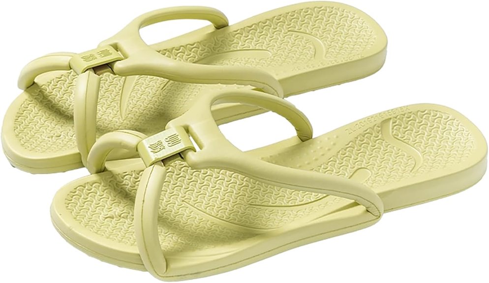 foldable quick dry non slip slippers