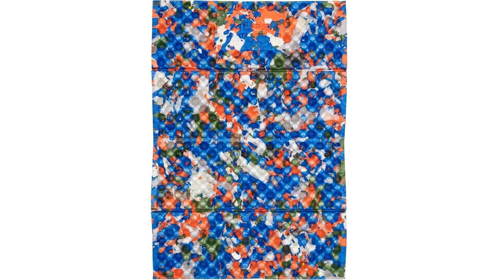 foldable reclaimed foam seat