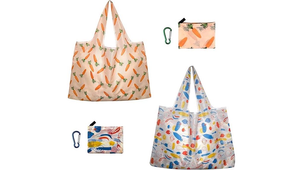 foldable reusable 50lb tote