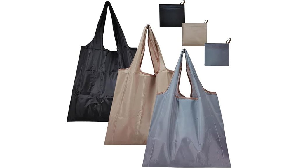 foldable reusable large tote bags
