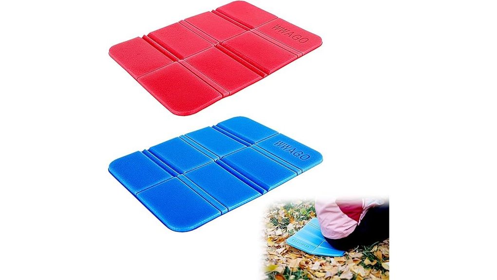 foldable ultralight foam seat pads