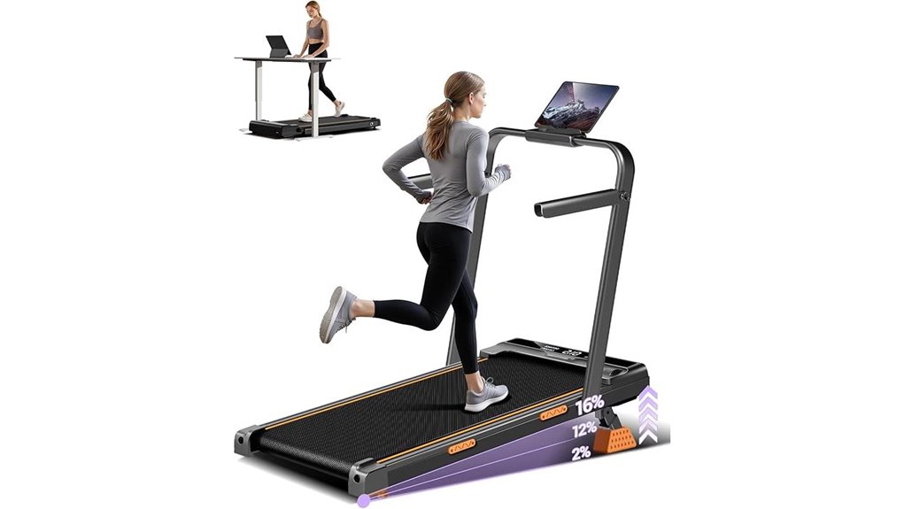 foldable under desk treadmill