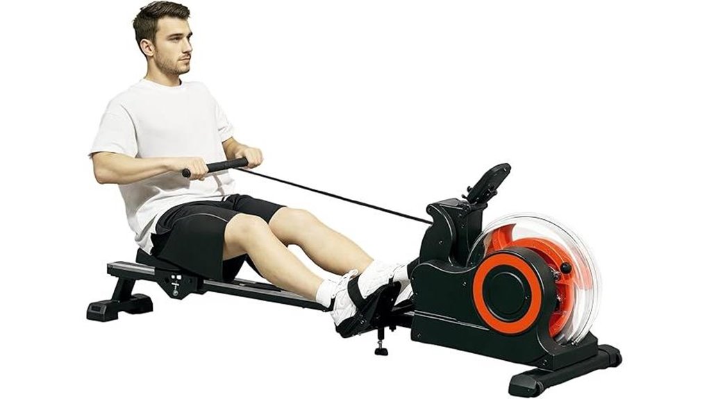 foldable water rowing machine