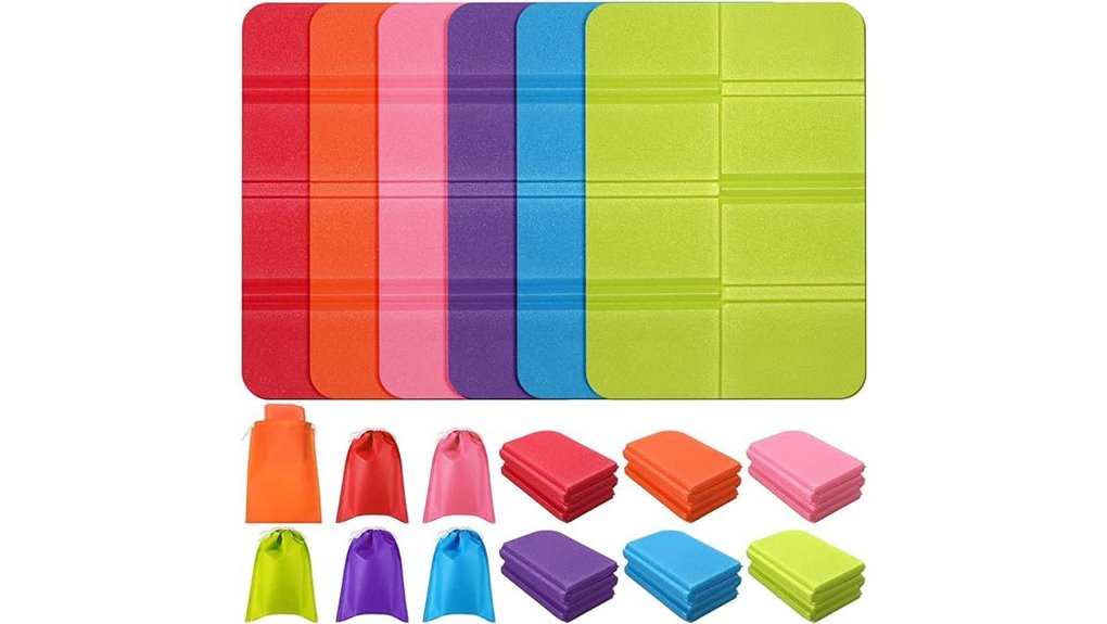 foldable waterproof camping seat pads